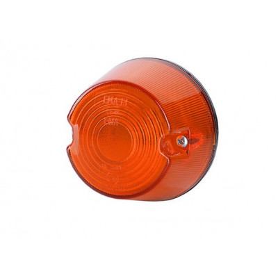 Direction indicator lamp round amber (14)