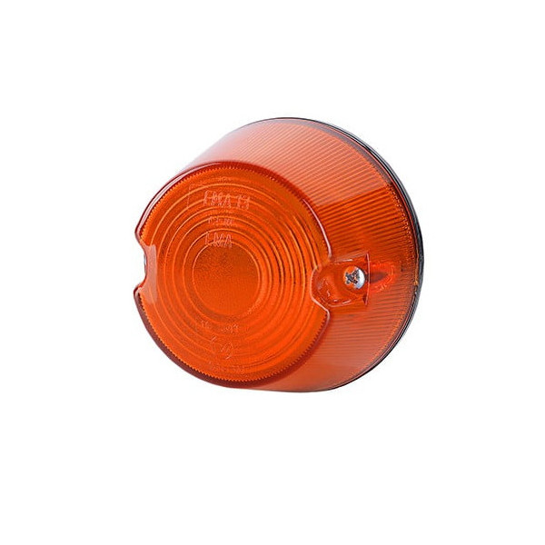 Side marker lamp round amber LO213