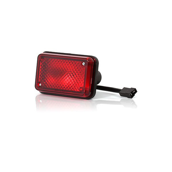 Rear position lamp red rectangular (61)