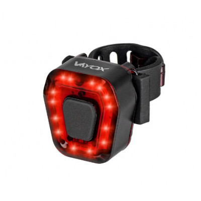 Lampa LED rowerowa tylna MICRO USB