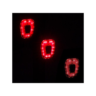 Lampa LED rowerowa tylna MICRO USB