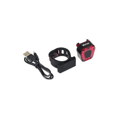 Lampa LED rowerowa tylna MICRO USB