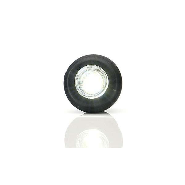 LED front end-outline lamp white round (668)