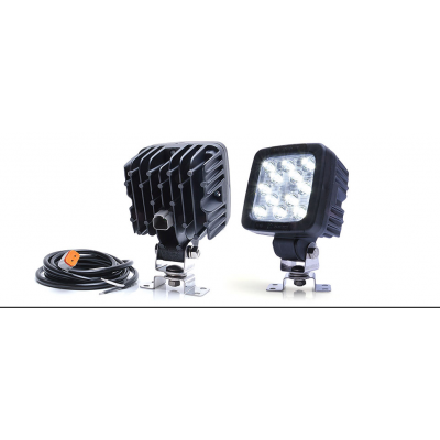 LED-Arbeitsleuchte 4000lm 12LED 12-70V mit Deutsch-Stecker (1206/II) E20