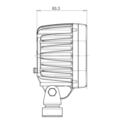 LED-Arbeitsleuchte 5400lm 12LED mit Superseal-Anschluss (978/I)