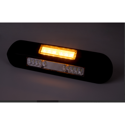 LED-Arbeitsleuchte mit Warnlicht 12/24V LRD3043/BL/A1/4K