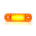 Lampa LED pozycyjna boczna żółta W97.2 (711)