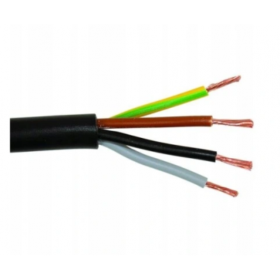 Przewód kabel 4 żyłowy OWY 4x1mm2