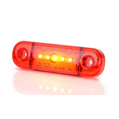 Lampa LED pozycyjna tylna czerwona W97.2 (712)