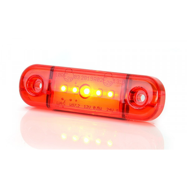 LED rear position lamp red W97.2 (712)
