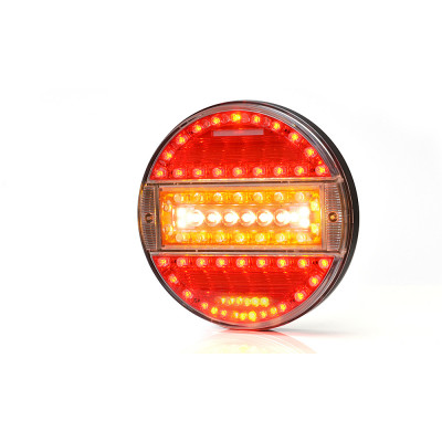 Multifunctional LED rear lamp 5-functional SLIM W92 (737)