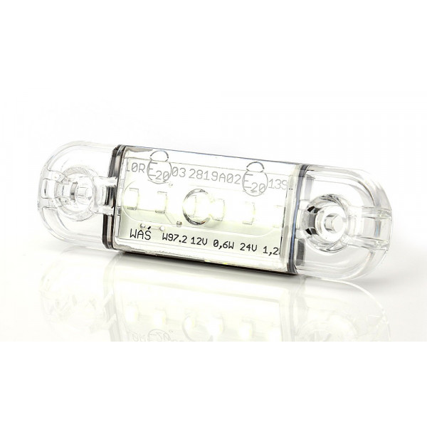 LED front position lamp white W97.2 (713)