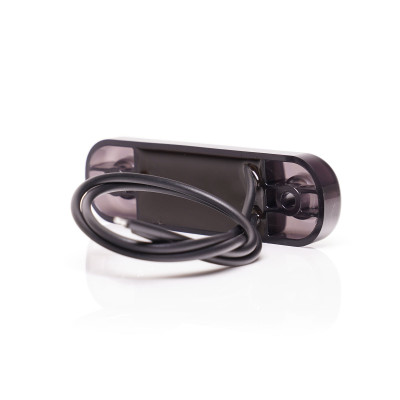 Side position LED lamp 12LED SLIM 12V-24V 2339 BLACK