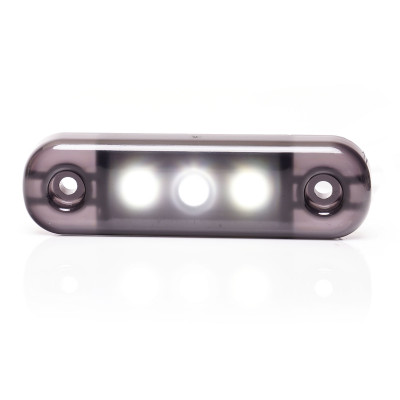 Lampa LED pozycyjna przednia 3LED SLIM 12-24V 2335 BLACK
