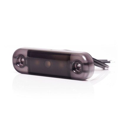 LED front position lamp 3LED SLIM 12-24V 2335 BLACK
