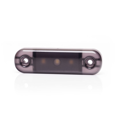 LED Seitliche Umrissleuchte 3LED SLIM 12V-24V 2336 BLACK