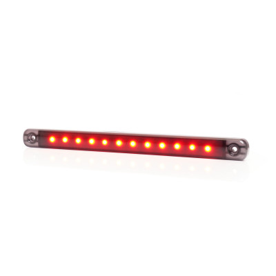 Lampa LED pozycyjna tylna 12LED SLIM 12V-24V 2340 BLACK