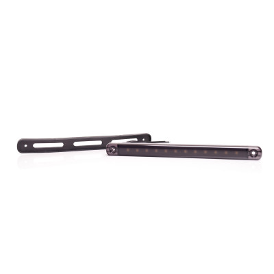 Rear position LED lamp 12LED SLIM 12V-24V 2340 BLACK