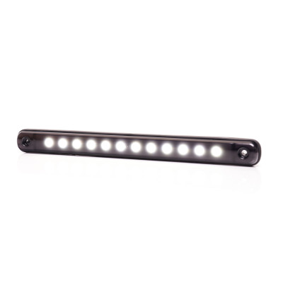 LED-Positionsleuchte 12LED SLIM 12V-24V 2341 BLACK