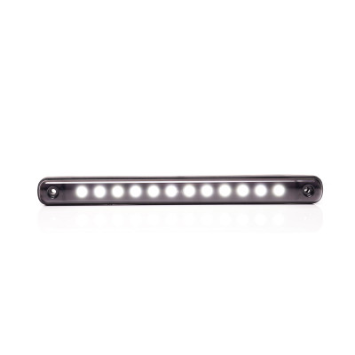 LED-Positionsleuchte 12LED SLIM 12V-24V 2341 BLACK