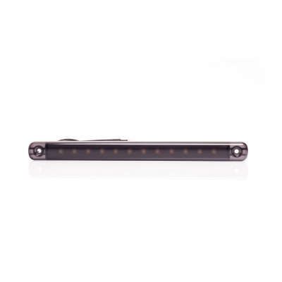 Lampa LED pozycyjna przednia 12LED SLIM 12-24V 2341 BLACK