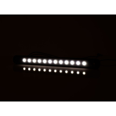 Lampa LED pozycyjna przednia 12LED SLIM 12-24V 2341 BLACK