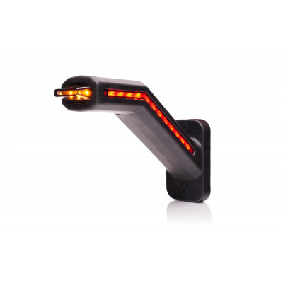 LED Begrenzungsleuchte 4-Funktionen LINKS (2070 DD L DARK)