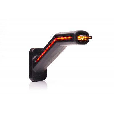 LED Begrenzungsleuchte 3-Funktionen RECHTS (2067 P DARK)