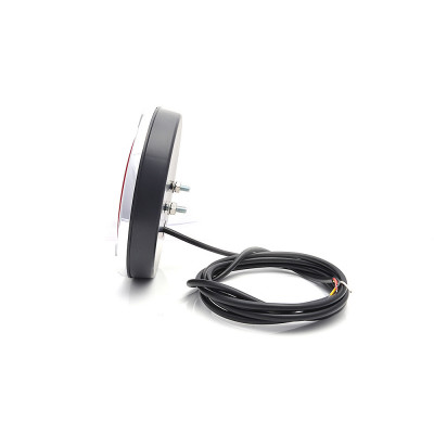 Lampa LED tylna 3 funkcje okrągła 12V-24V (980/I)