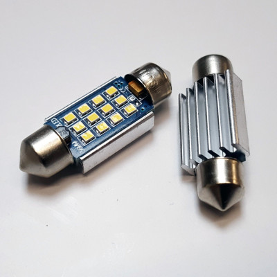 LED bulbs (2 PCS)12-24V C5W (HQ-1015) 480LM 36mm