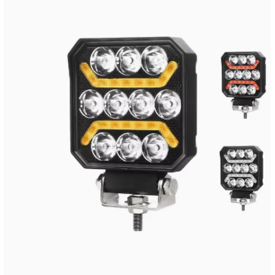 LED-Arbeitsleuchte mit gelbem Positionslicht 1500lm 10V-30V 2011Y