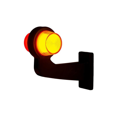 LED gelb-rote Begrenzungsleuchte RECHTS 12-24V LD2626