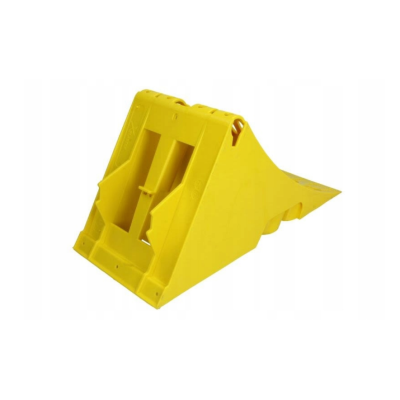 Klin pod koło plastik żółty L-500MM