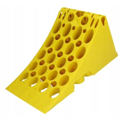 Wheel chock plastic yellow L-415MM