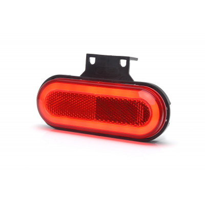 Lampa LED obrysowa tylna czerwona 12V/24V  (1400)