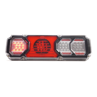 Multifunctional LED rear lamp 5 functions 12-24V 2517L ECE