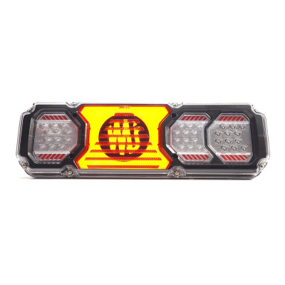 Multifunctional LED rear lamp 5 functions 12-24V 2517L ECE