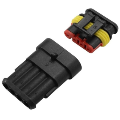 SuperSeal cable connector 4-wire 1.5mm
