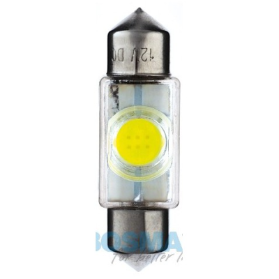 LED bulb 12V SV8.5 WHITE TUBE 2PCS HIGH POWER 8313