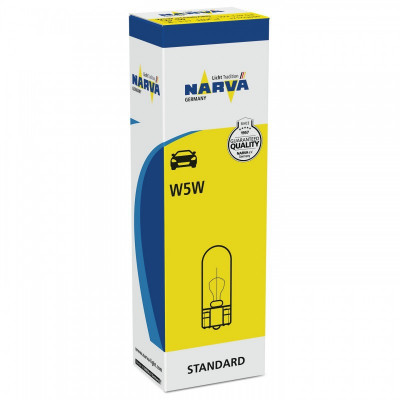 Żarówka W5W 12V 5W bezcokołowa NARVA 17177