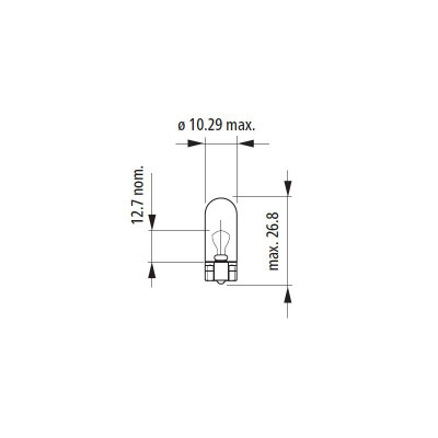 Glühbirne W5W 12V 5W NARVA 17177