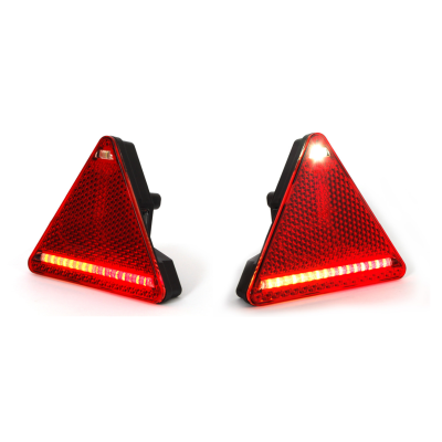 LED Rückleuchtensatz W68L+P 12-24V mit seitlicher Kennzeichenbeleuchtung E20