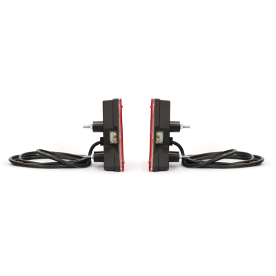LED rear lamp set W68L+P 12-24V with E20 license plate light