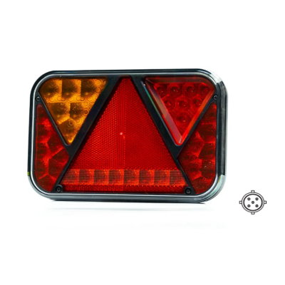 LED rear combination lamp LEFT 12V without license plate light FT-270L BAYONET 5PIN