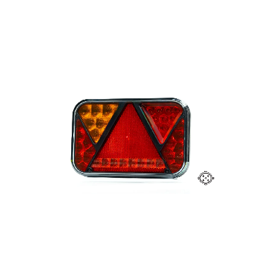 LED-Rückleuchte links 12V mit Kennzeichenbeleuchtung CANBUS FT-270L TB LED O PM Bajonett 5-polig