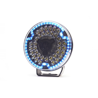 LED-Frontkombinationsleuchte mit blauem Warnlicht W268 14000lm 12-24V 2308BLACK ECE E20