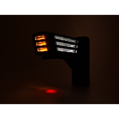 LED front/rear/side marker lamp RIGHT 12-24V 2550P SPOT short housing E20 ECE