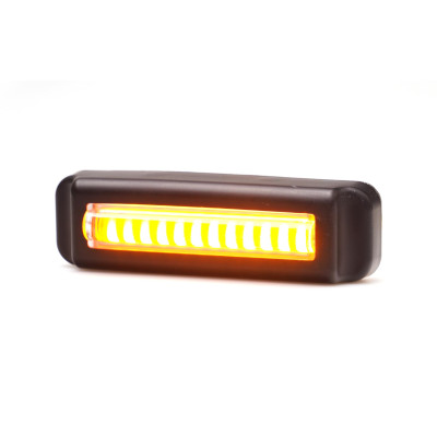 LED-Warnleuchte gelb blinkend 12V/24V (2463) ECE E20