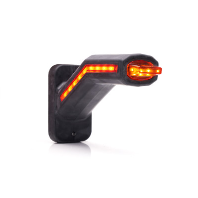 LED front-rear-side marker lamp RIGHT (2083 P) ECE E20
