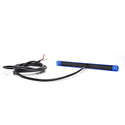 Lampa LED ostrzegawcza niebieska 12V-24V W134 (1028) EMC E20